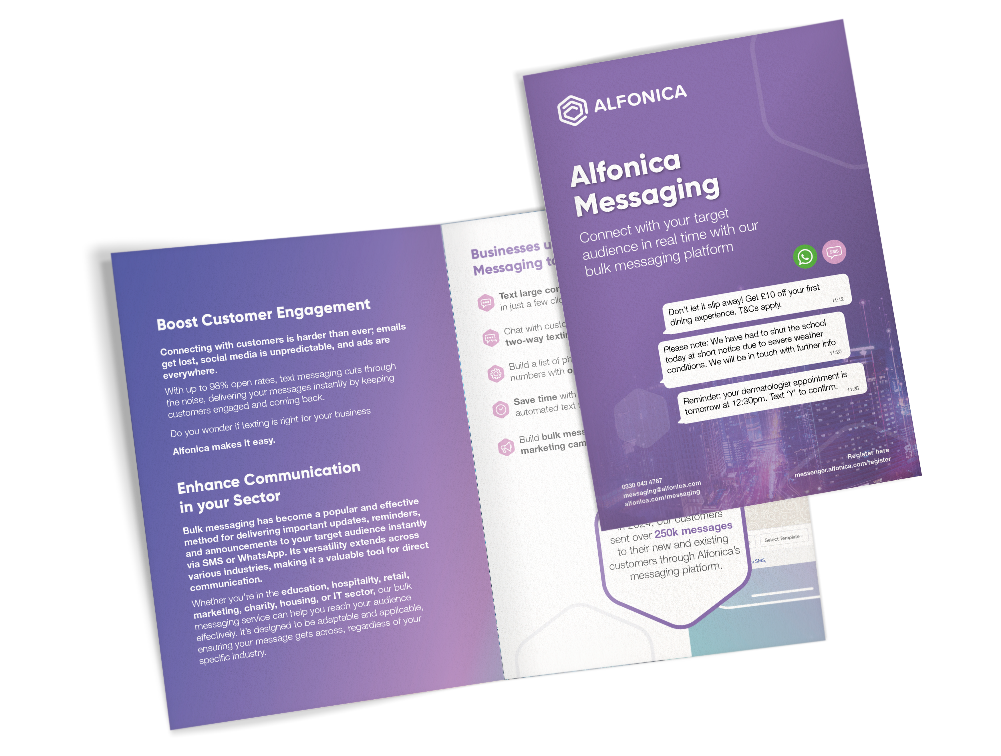 Alfonica Messaging Brochure