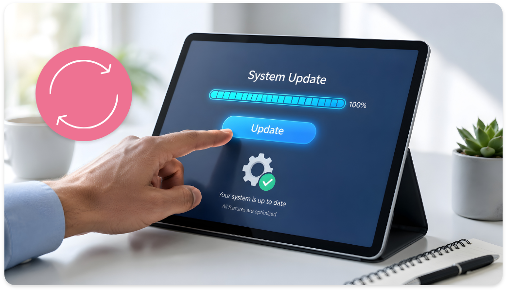 Keep systems updated - Updates patch vulnerabilities and keep you secure.